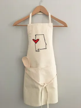 *State Love apron