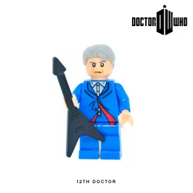 12th Doctor Custom Minifigure Keychain