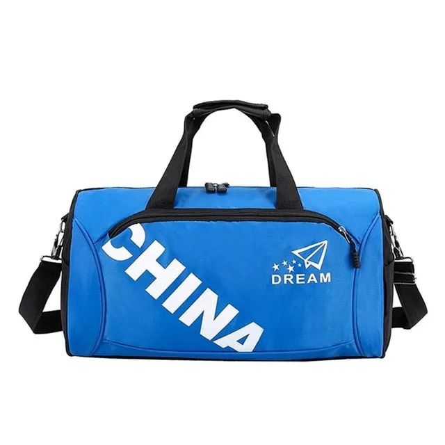 2018 New Fashion Travel Bag Portable Waterproof Wearable Large Capacity Outdoor Duffel Bag Gym Bag