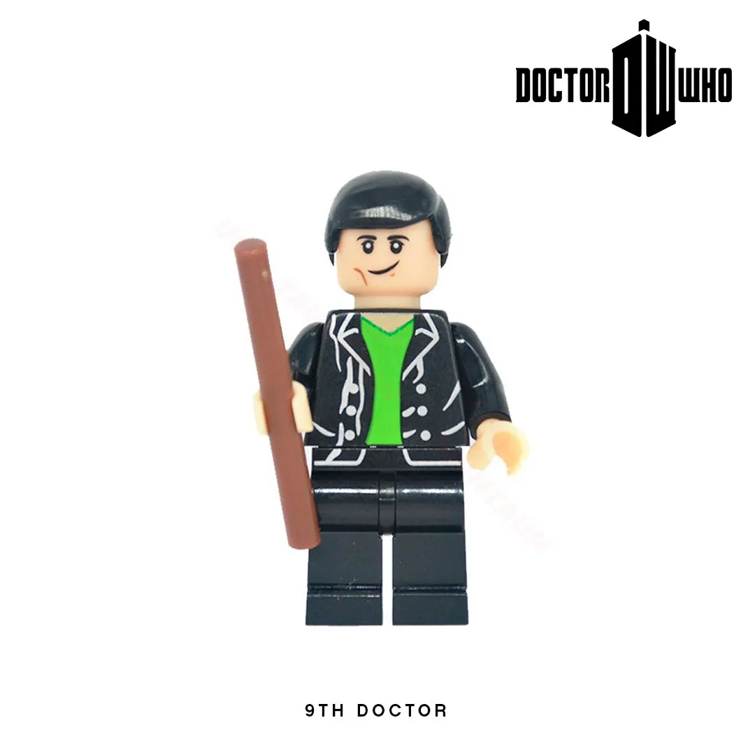 9th Doctor Custom Minifigure Keychain