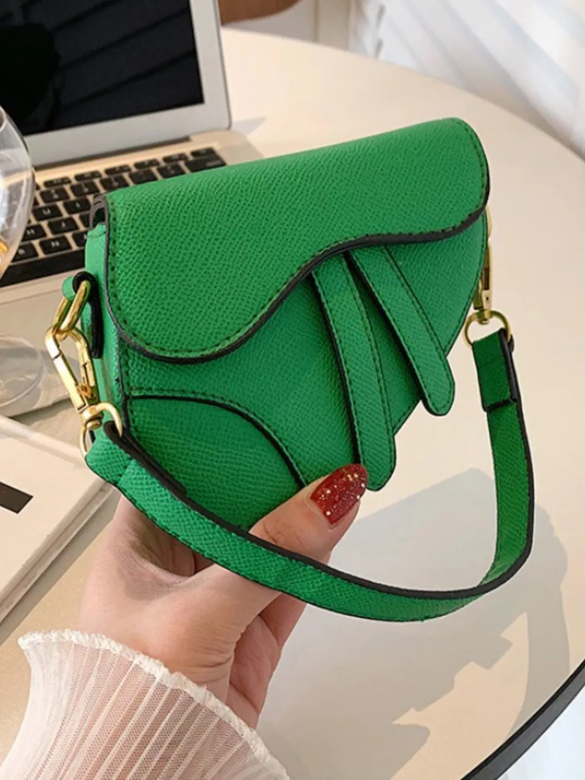 A-List Influencer Mini Saddle Bag