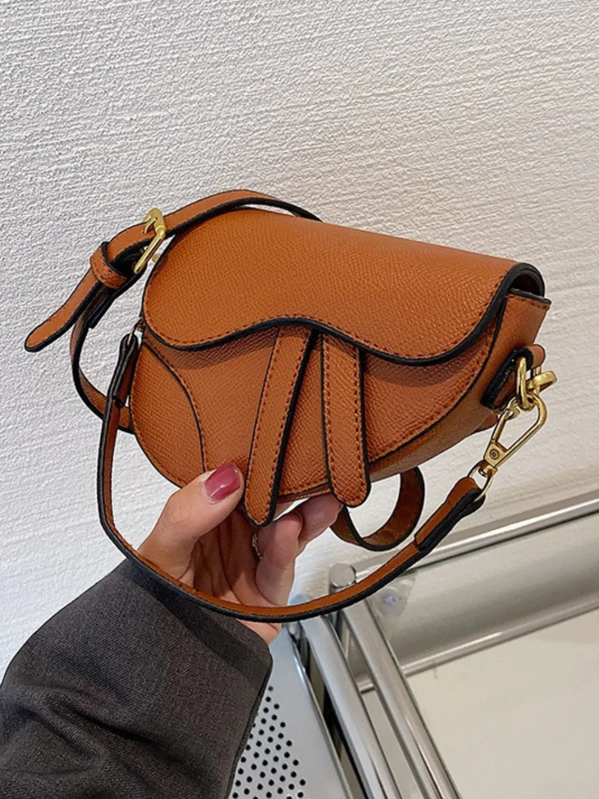 A-List Influencer Mini Saddle Bag