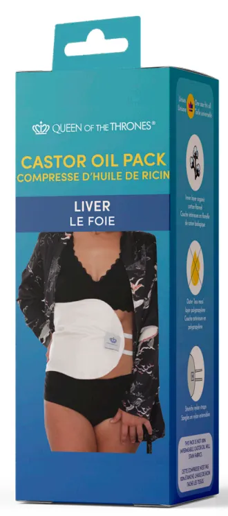 Abdominal Castor Oil Pack