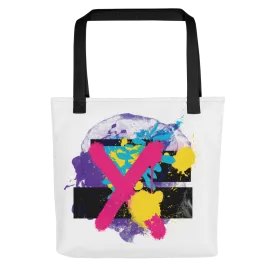 Abstract Series 01 Tote Bag White