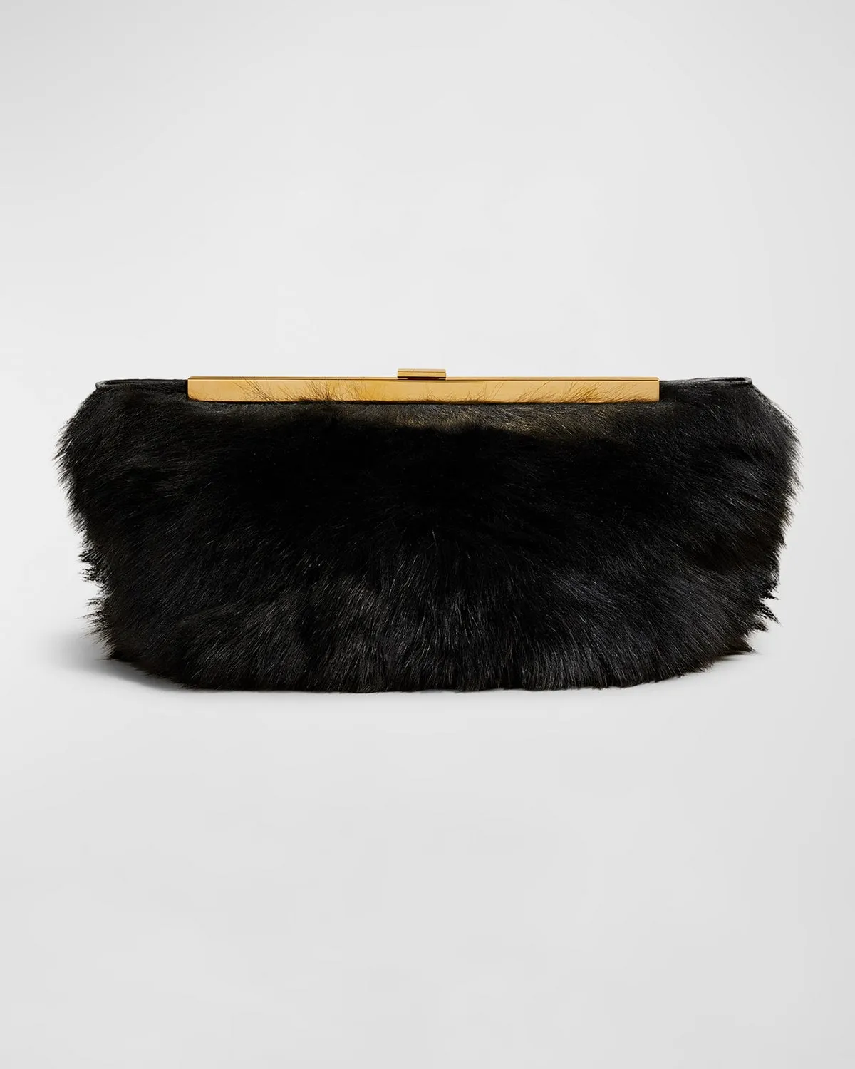 Aimee Shearling Envelope Clutch Bag