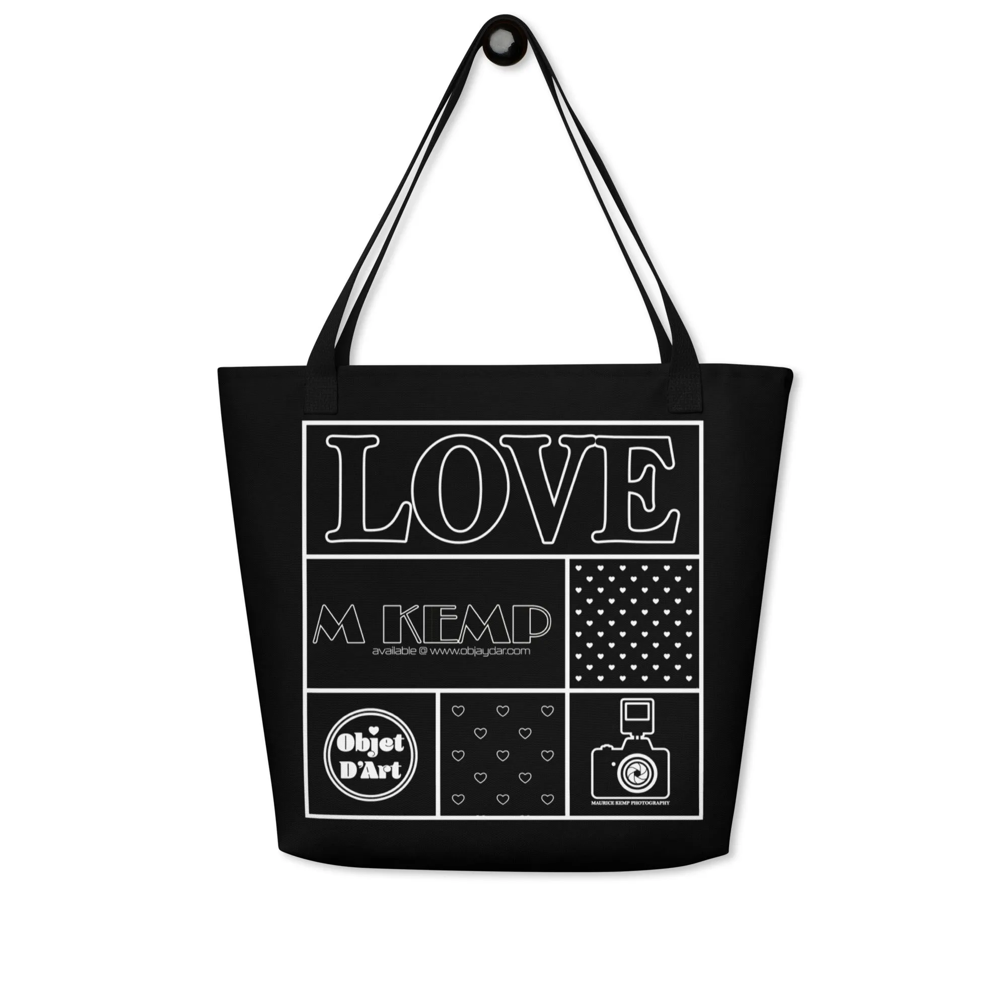 All-Over Print Large Tote Bag