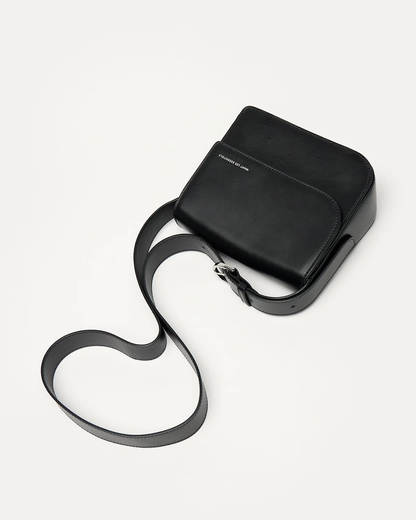 Arch Smooth Leather Crossbody Bag