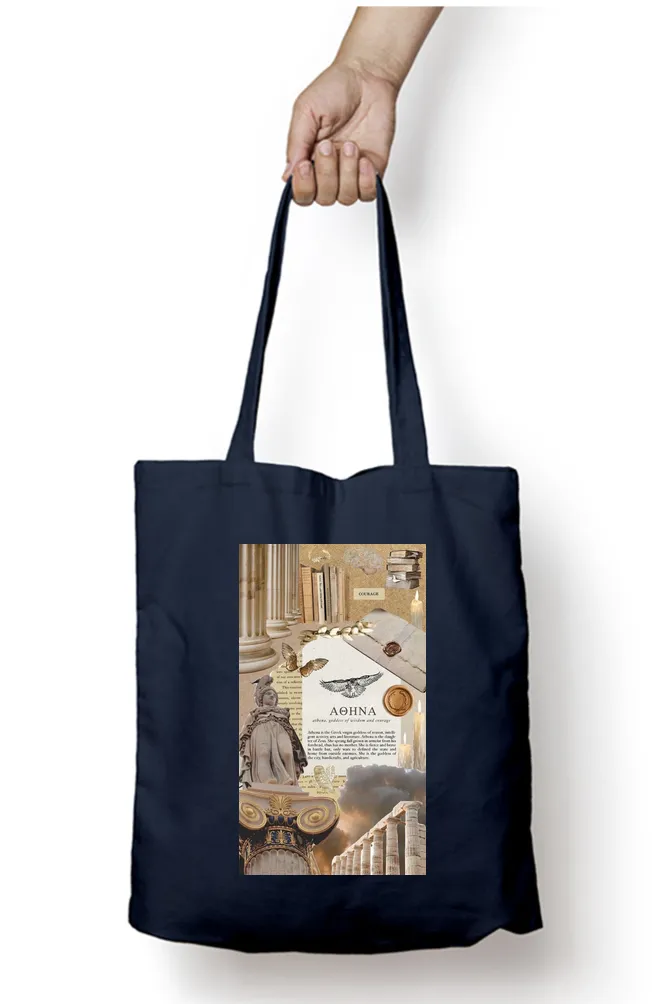 Athena's Wisdom Abstract Tote