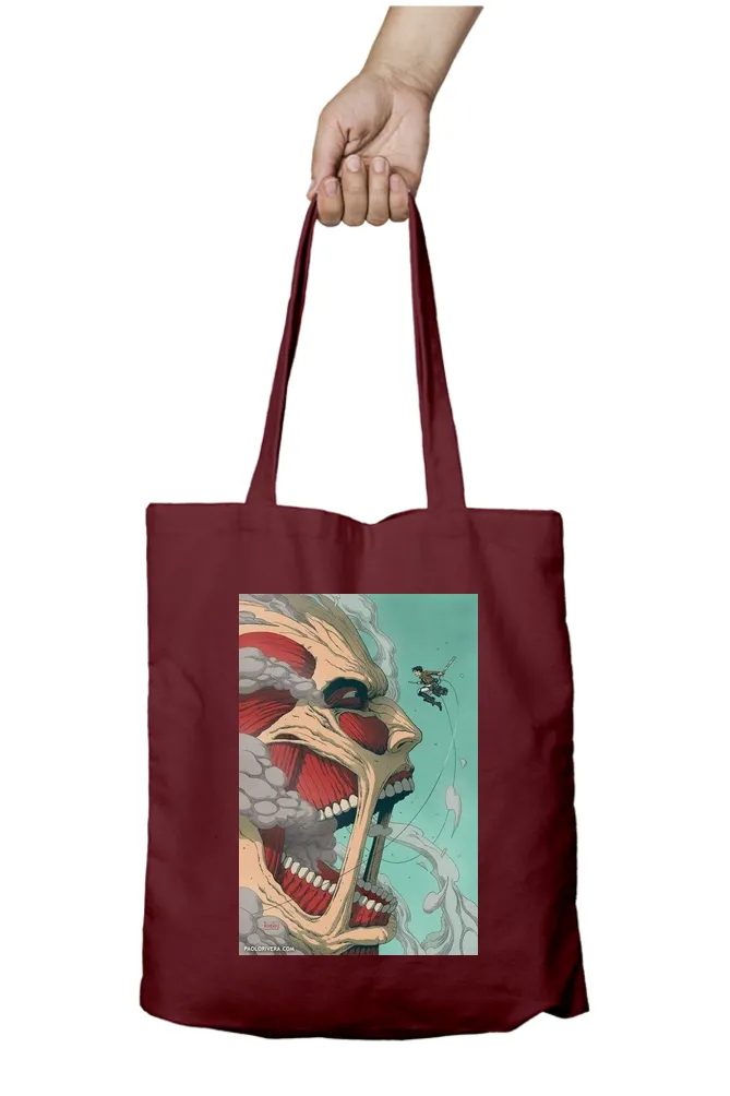 Attack on Titan Inspired Tote Bag