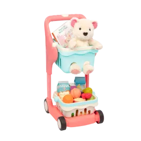 B. toys - Musical Shopping Cart & Plush Bear