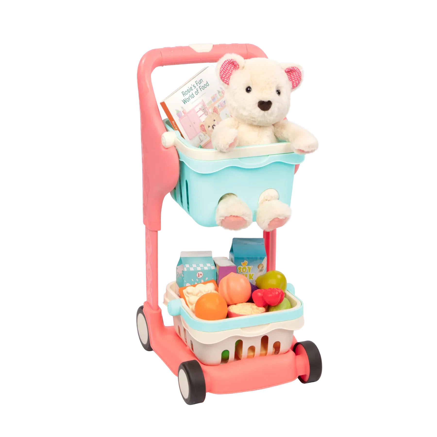 B. toys - Musical Shopping Cart & Plush Bear