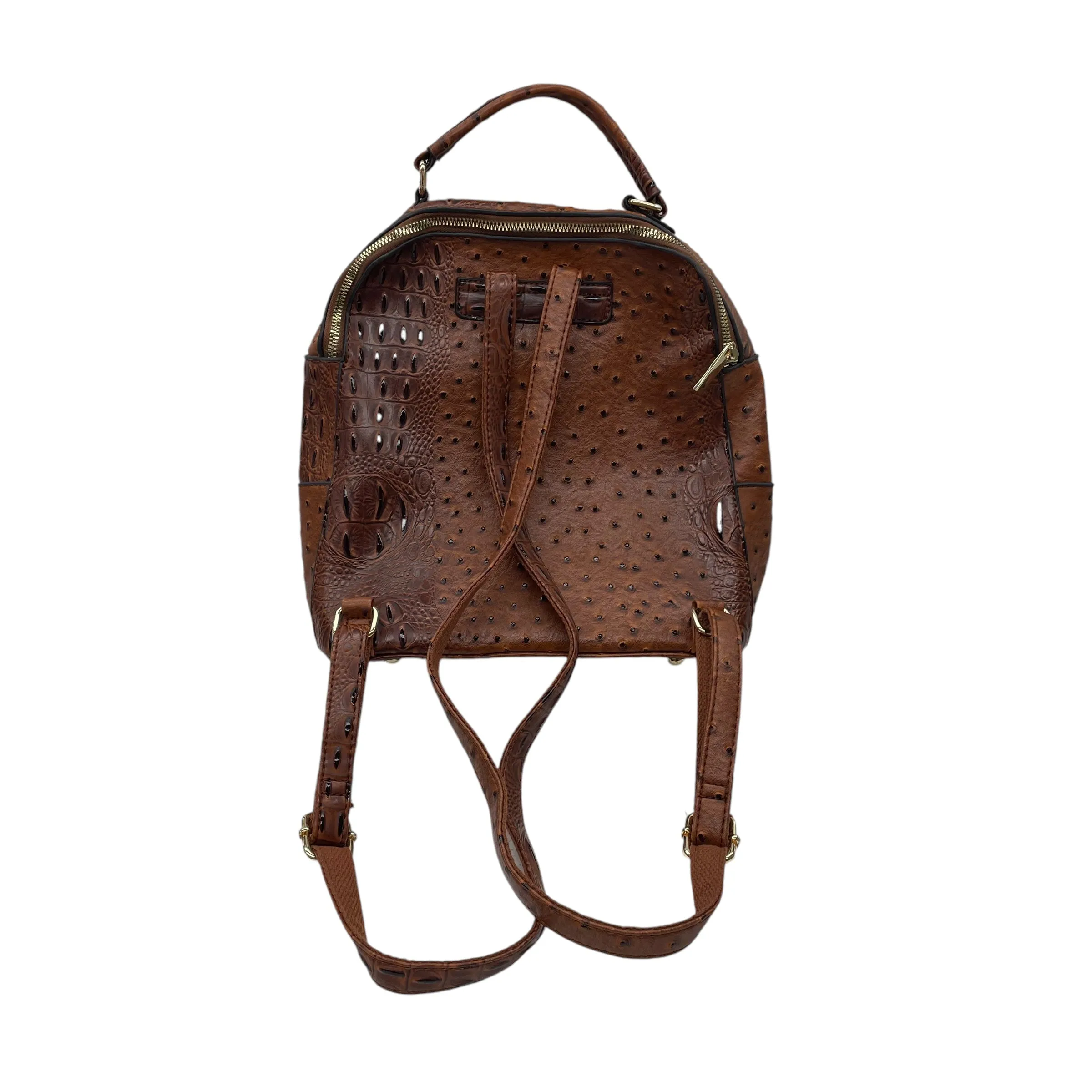 BACKPACK by VERSONA In BROWN, Size: MEDIUM