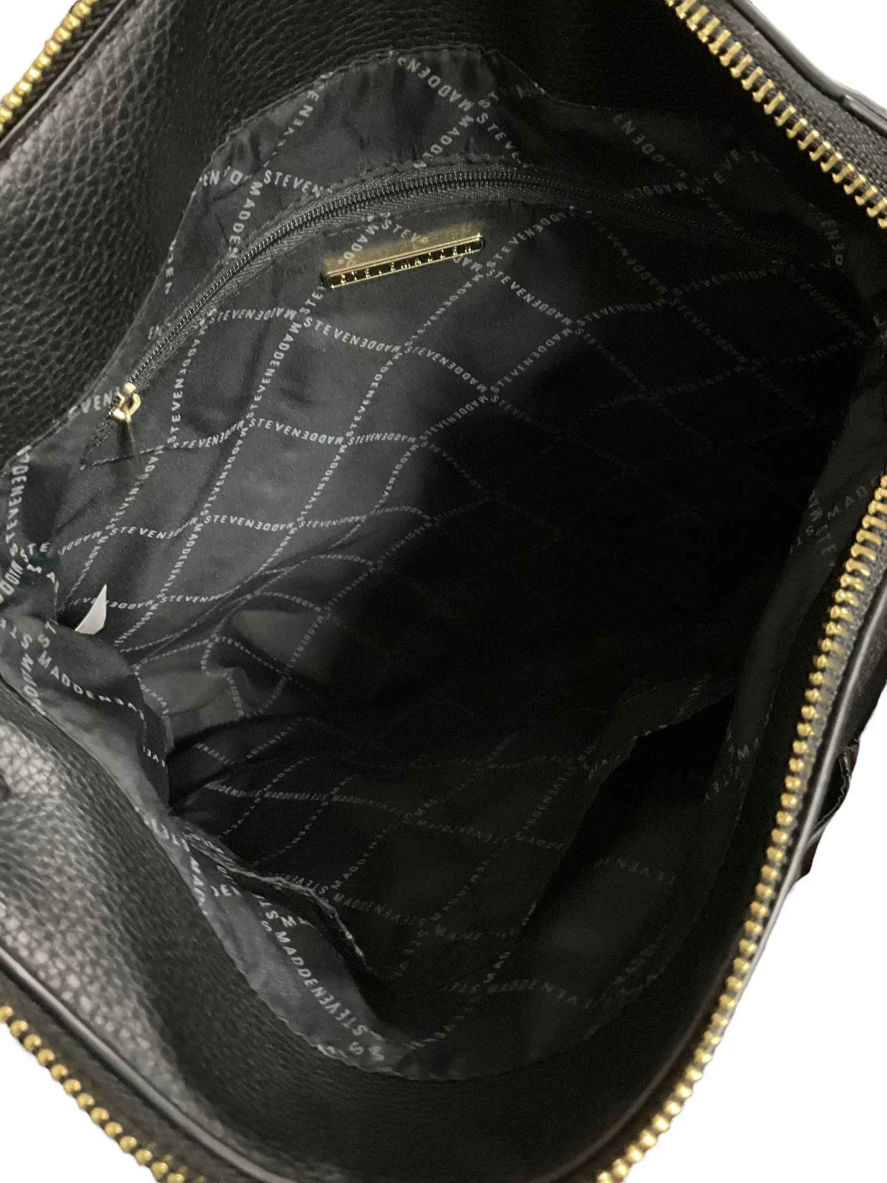 Backpack Leather By Steve Madden  Size: Medium