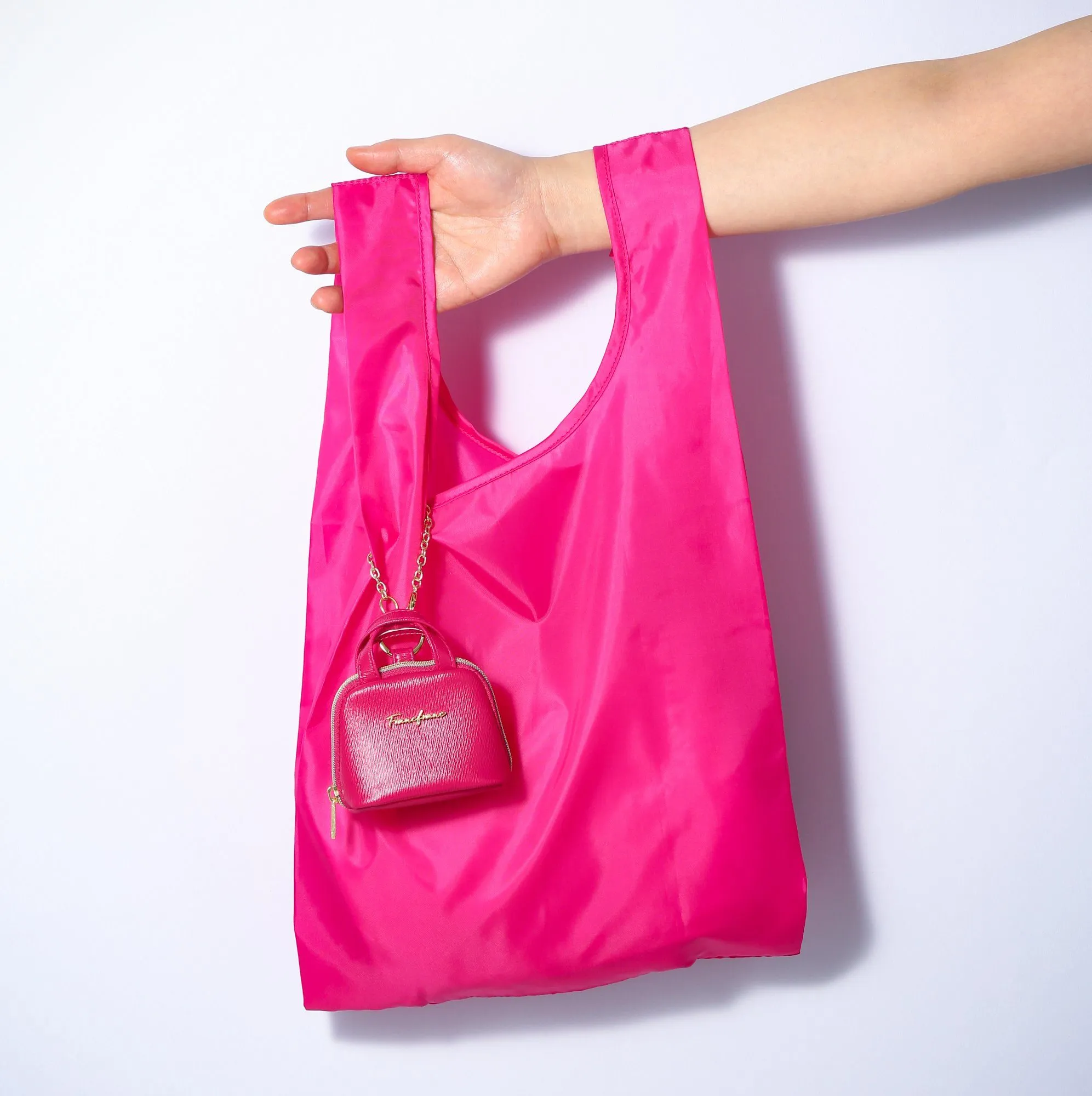 Bagcharm Ecobag Bag Dark Pink