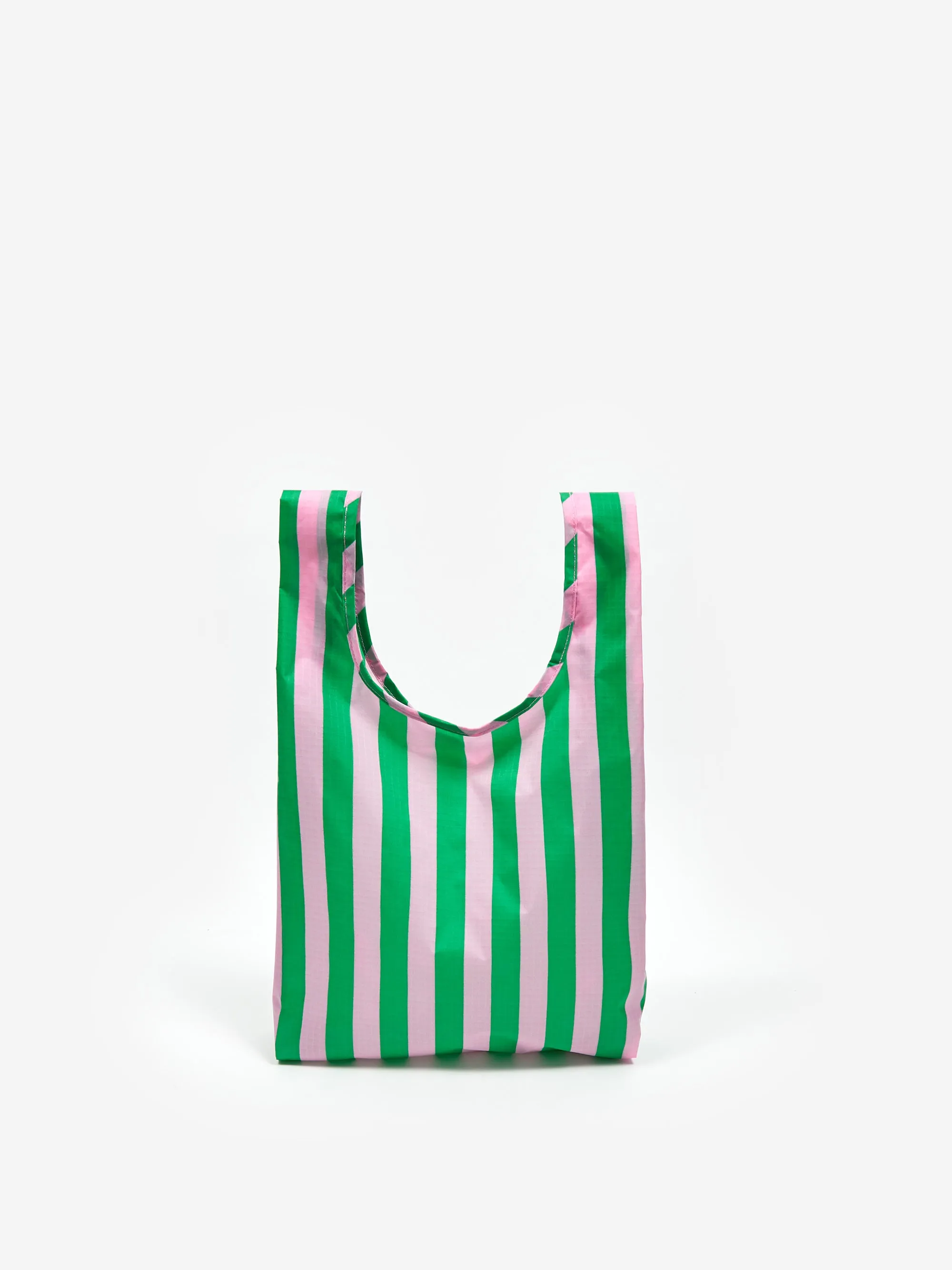 BAGGU Baby Baggu - Pink Green Awning Stripe