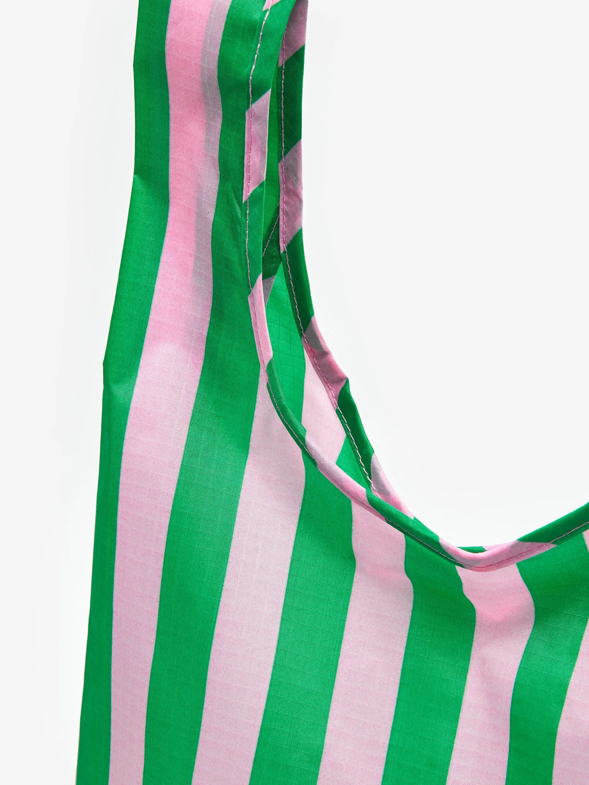 BAGGU Baby Baggu - Pink Green Awning Stripe