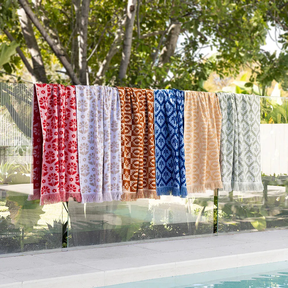 BAMBURY Sola Beach Towel PEACH