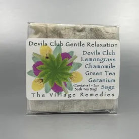 Bath Bag - The Village Remedies; Gentle Relaxation