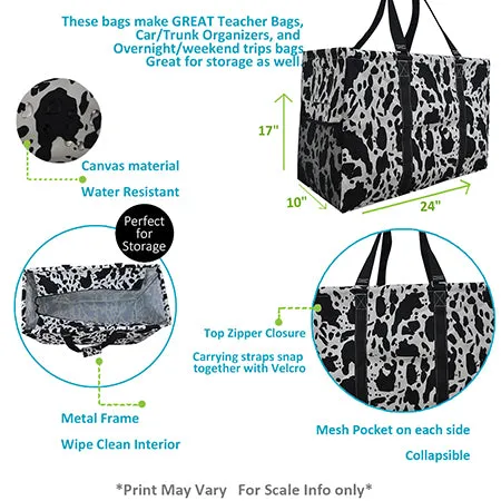 Black Cow NGIL Mega Shopping Utility Tote Bag