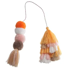 Bogg® Bag Bauble - Creamsicle Double Tassel