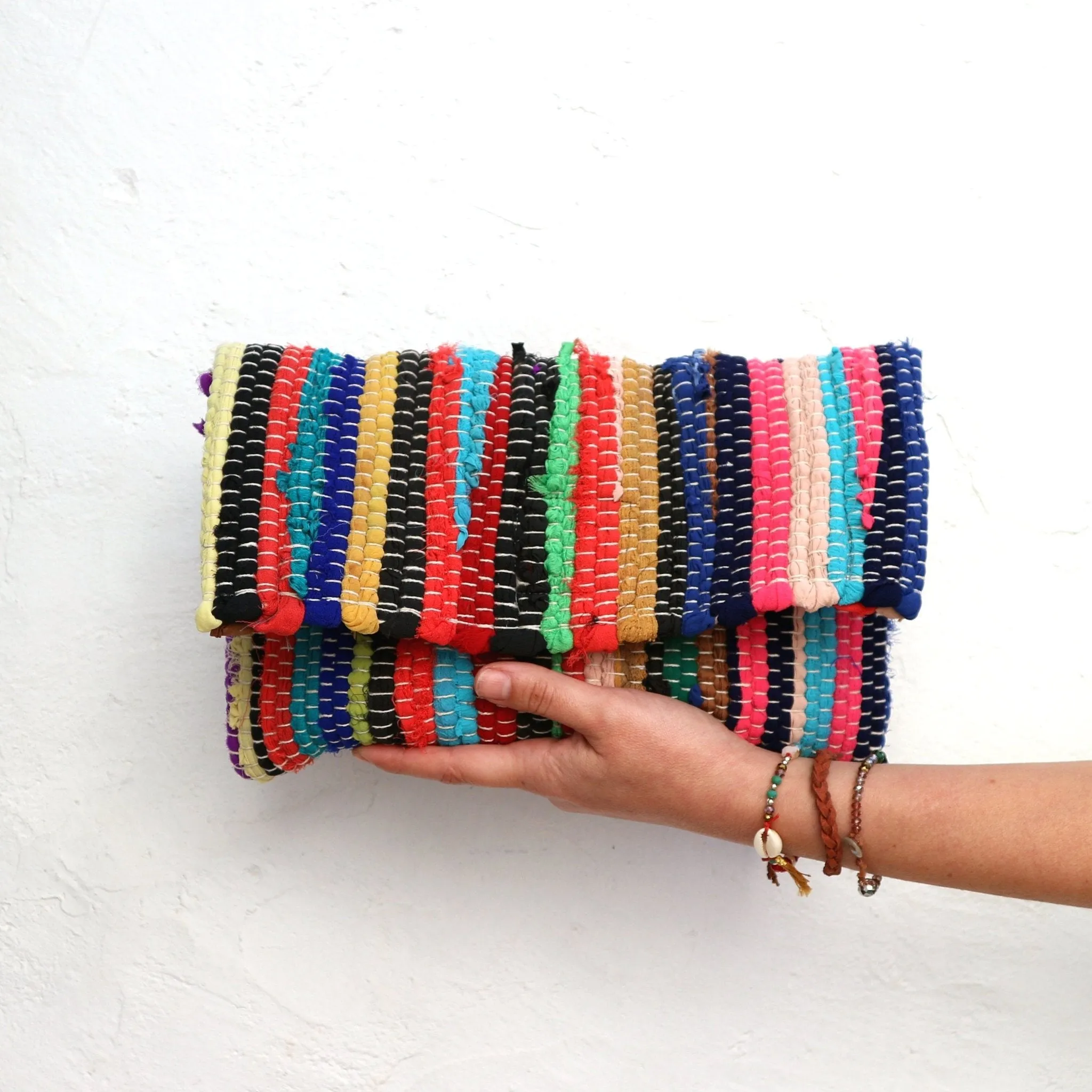 Boho Kilim Envelope Clutch