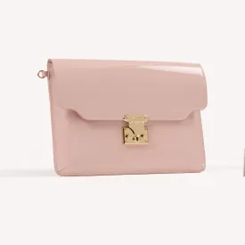 Bond Pouch - Powder Pink Patent