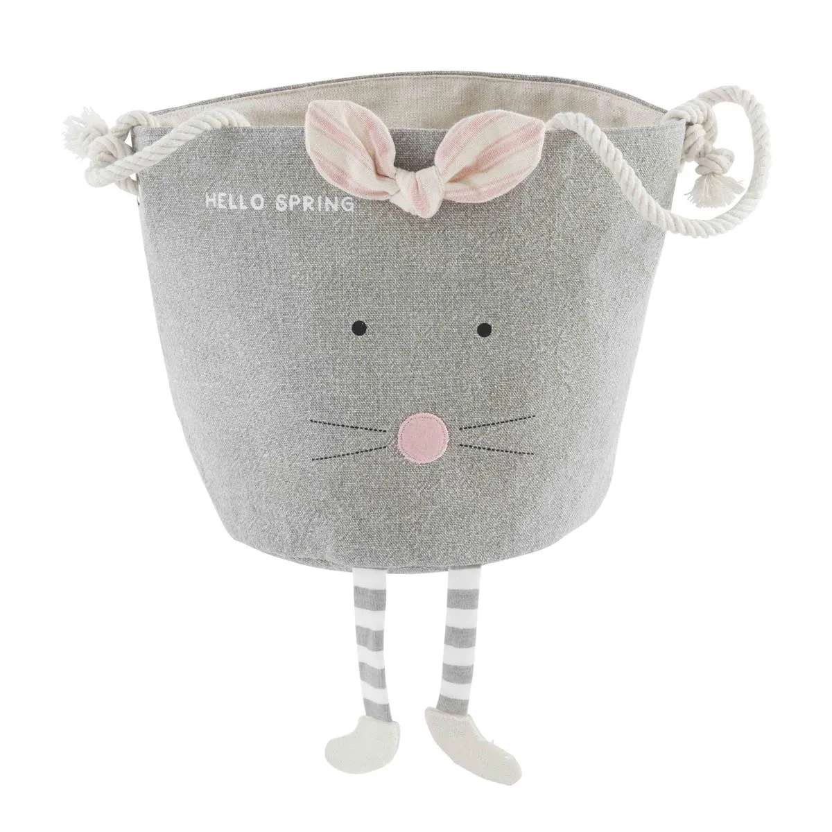 Bunny Canvas Bucket