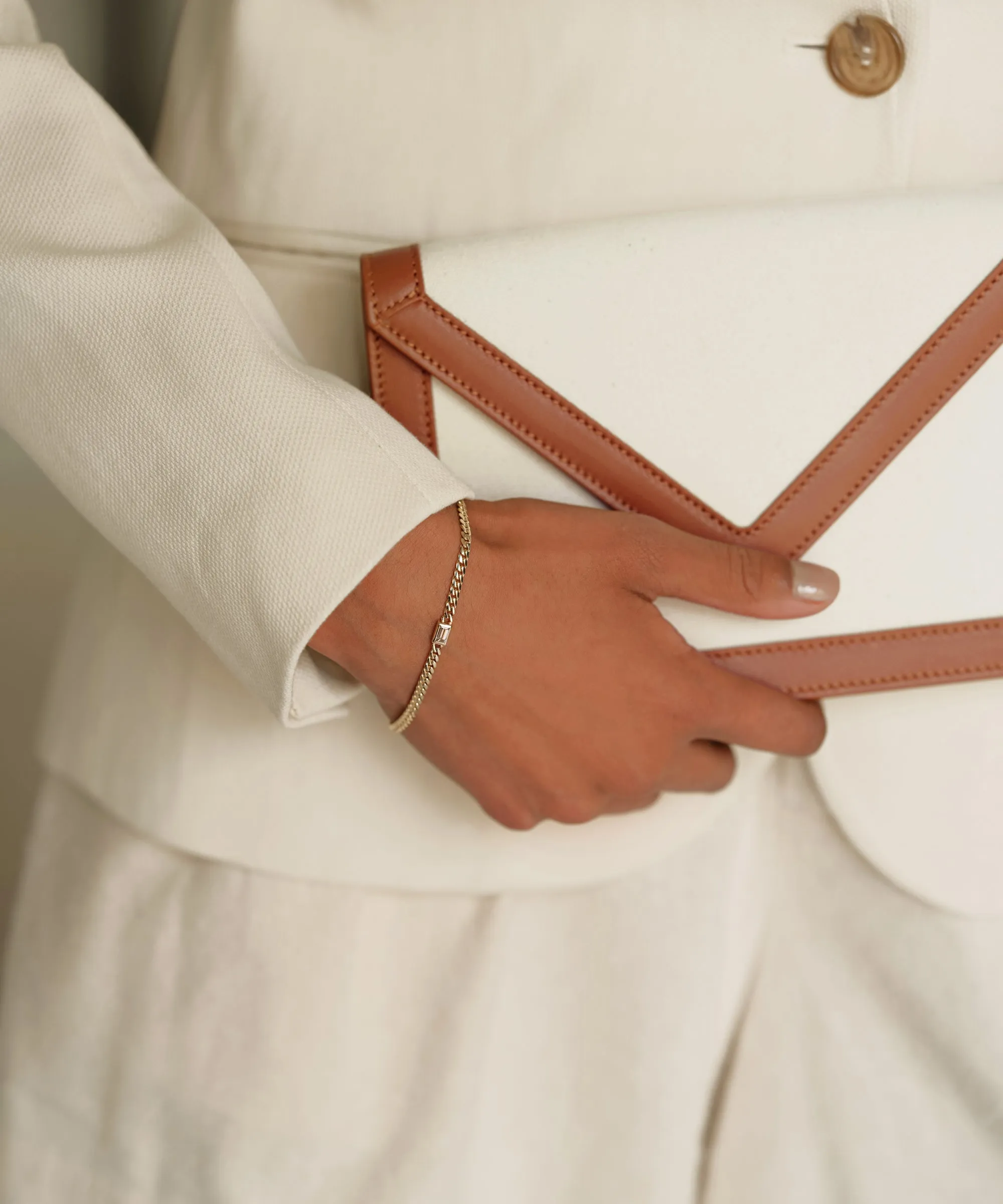 Canvas Envelope Clutch