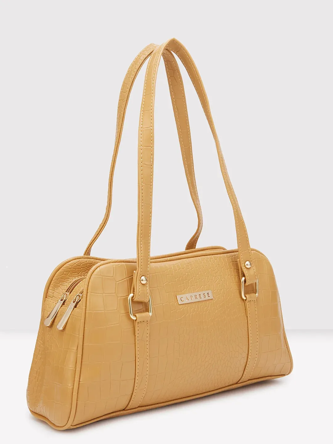 Caprese Gianna Satchel Medium Camel