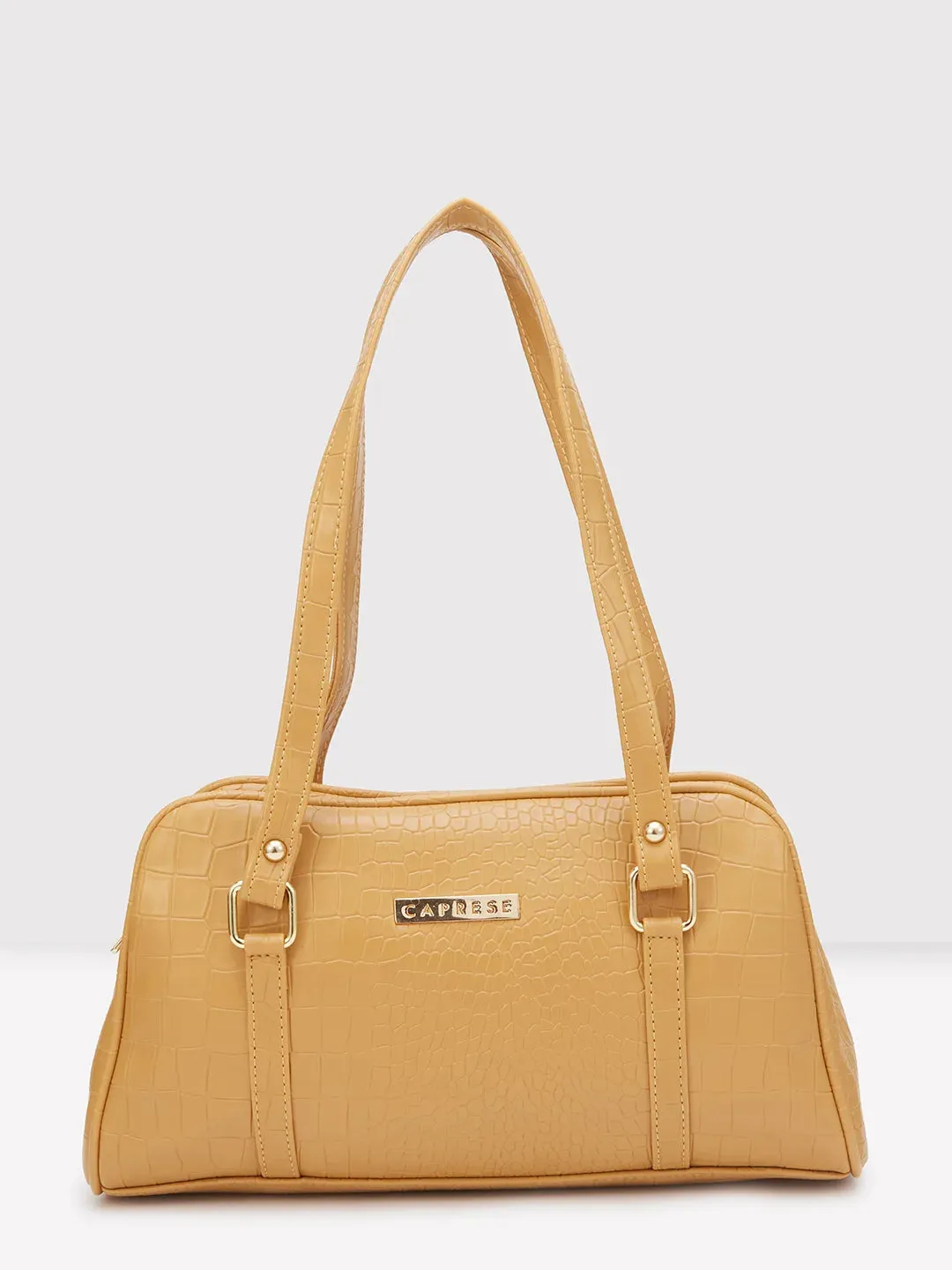 Caprese Gianna Satchel Medium Camel