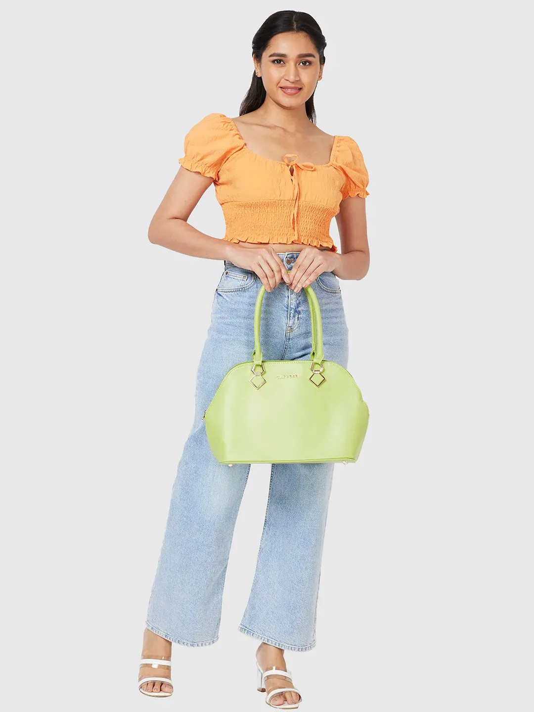 Caprese Lydia Satchel Large (E) Lime