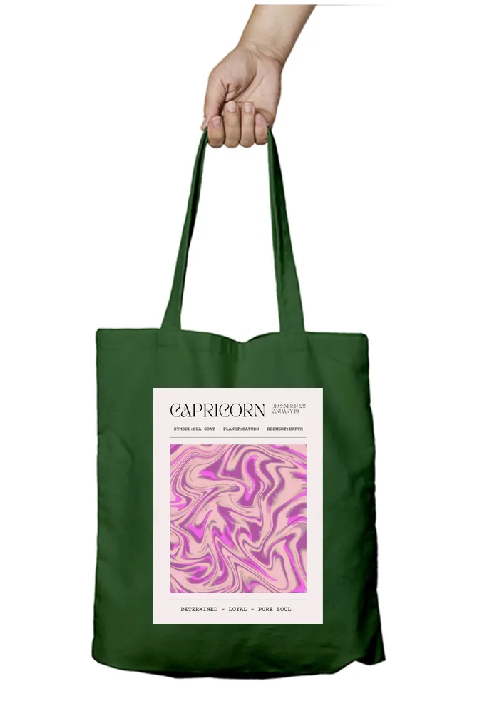 Capricorn Intuition Tote Bag