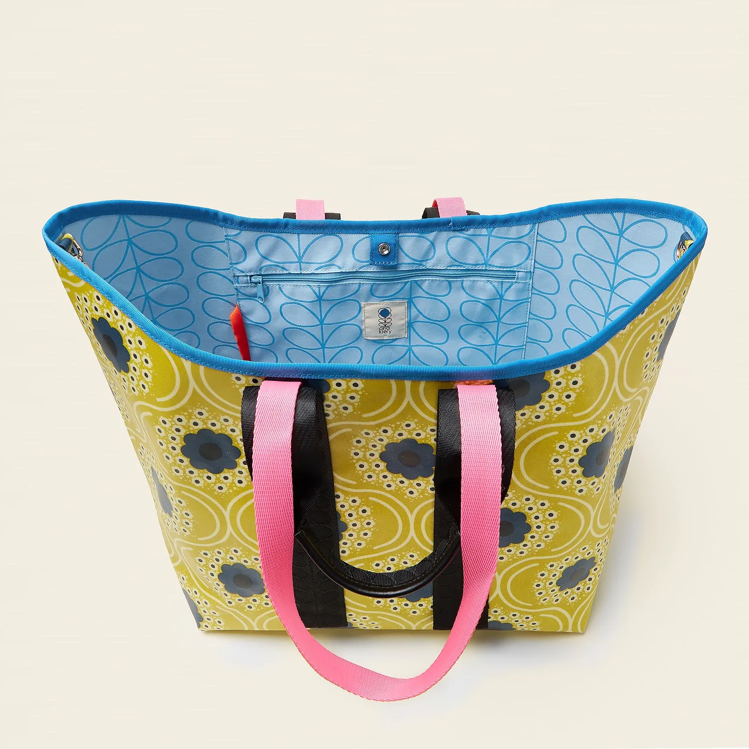 Carryall Large Tote - Bubble Flower