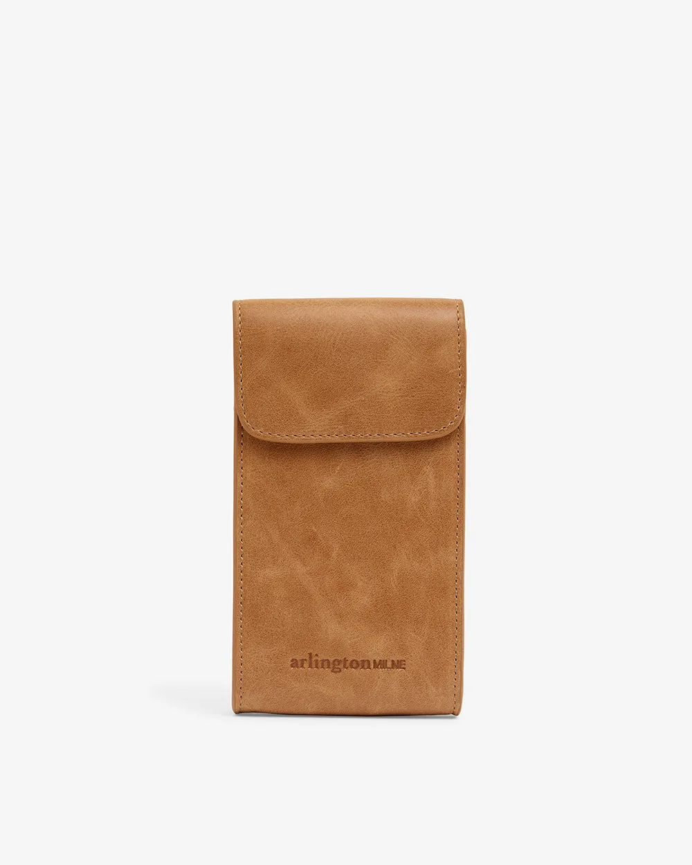 Celeste Phone Bag - Vintage Tan