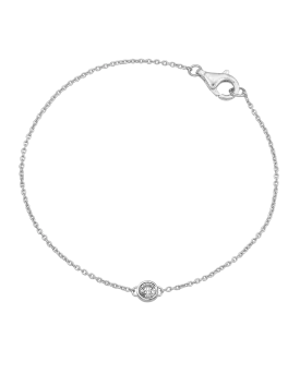 Chain of Love - 14K White Gold