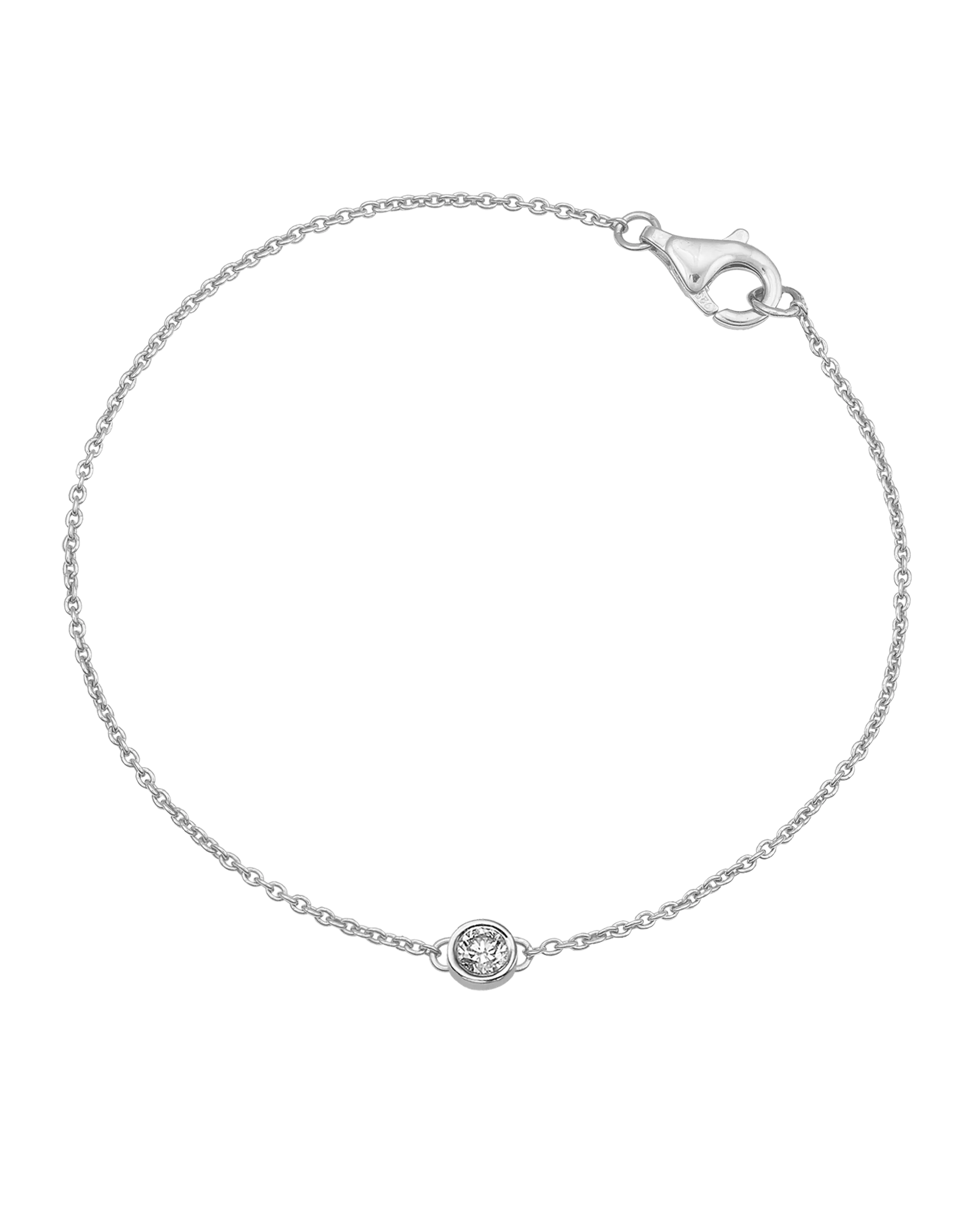 Chain of Love - 14K White Gold