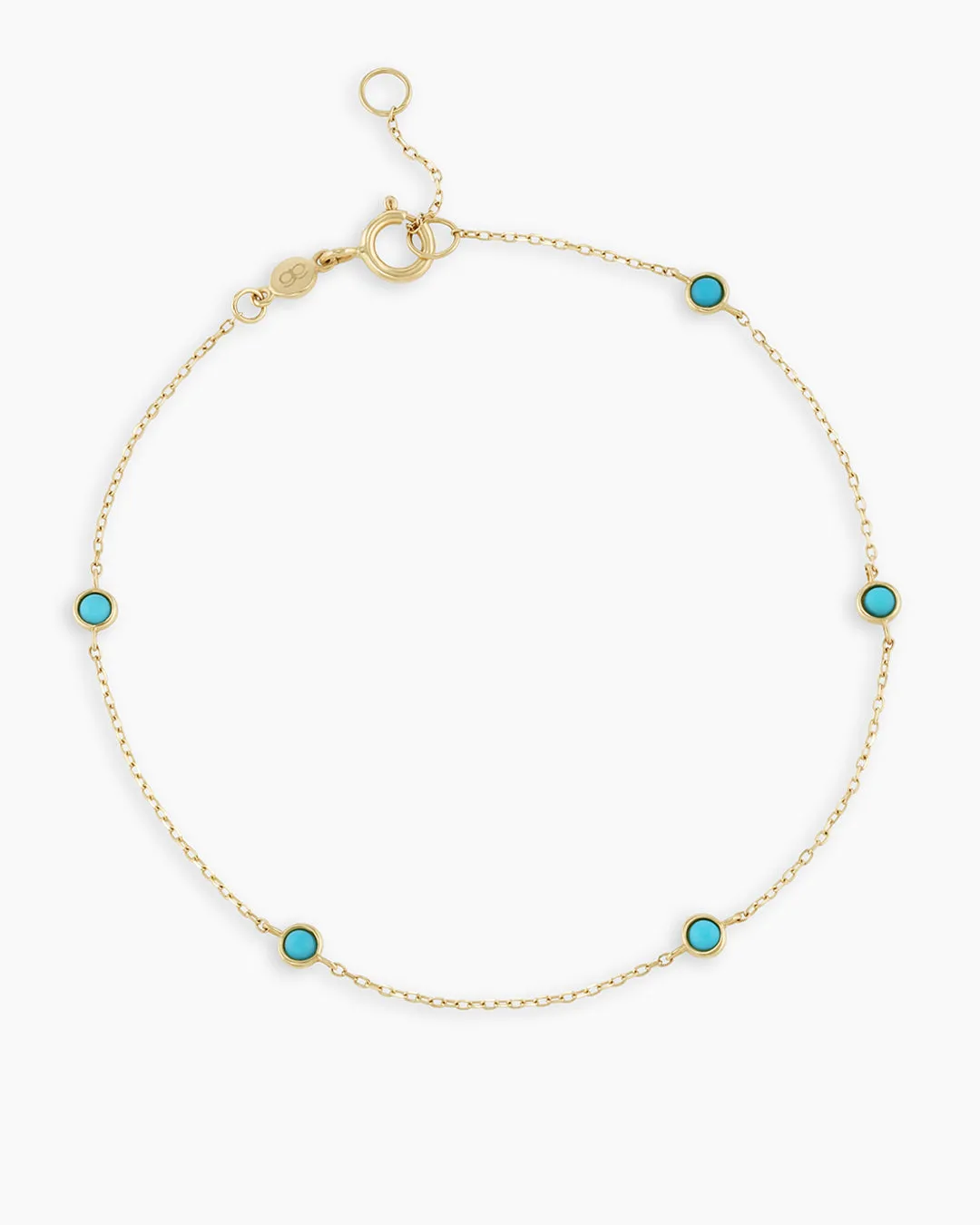 Classic Five Turquoise Bracelet