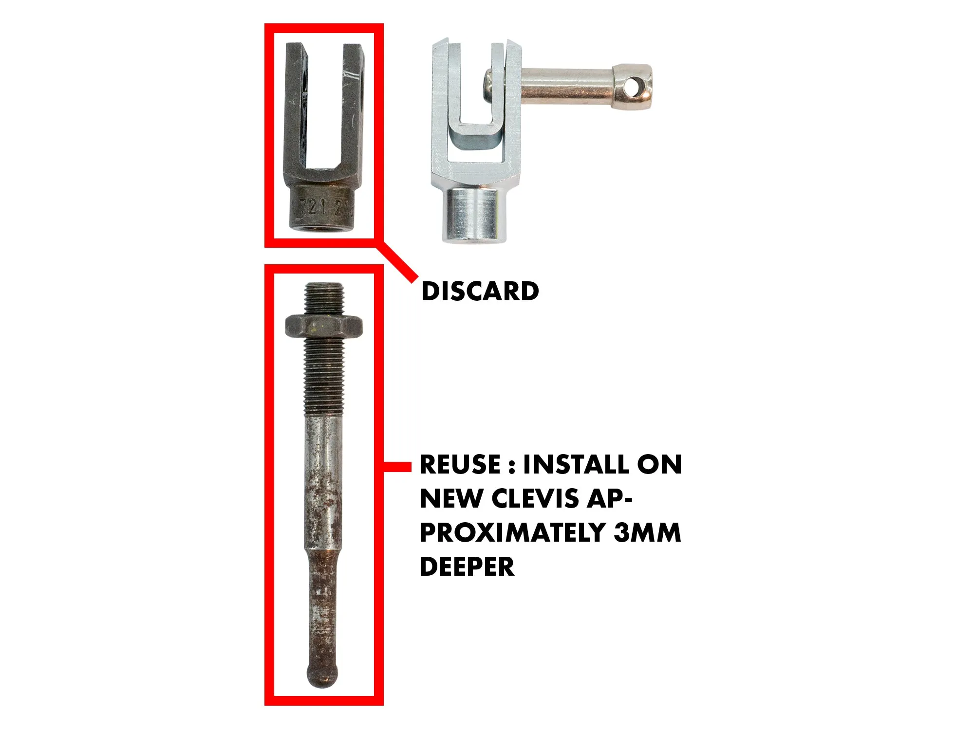 Clutch Pedal Fix Kit