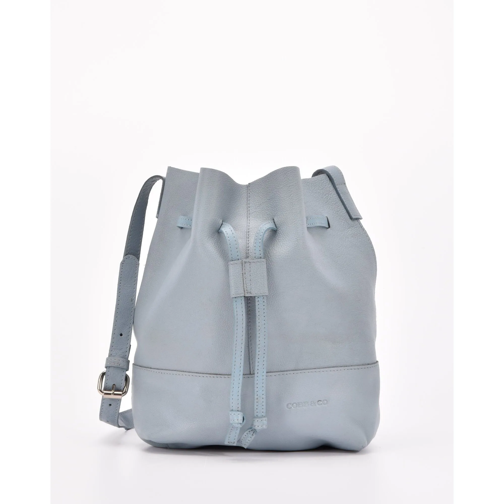 COBB & CO Leather Esperance Bucket Crossbody