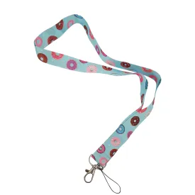 Colorful Donut Lanyard