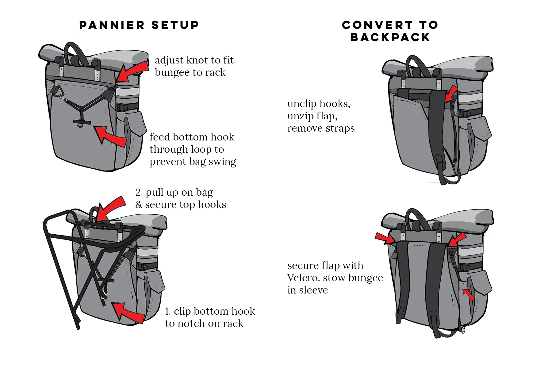 Custom Woodward Backpack Pannier