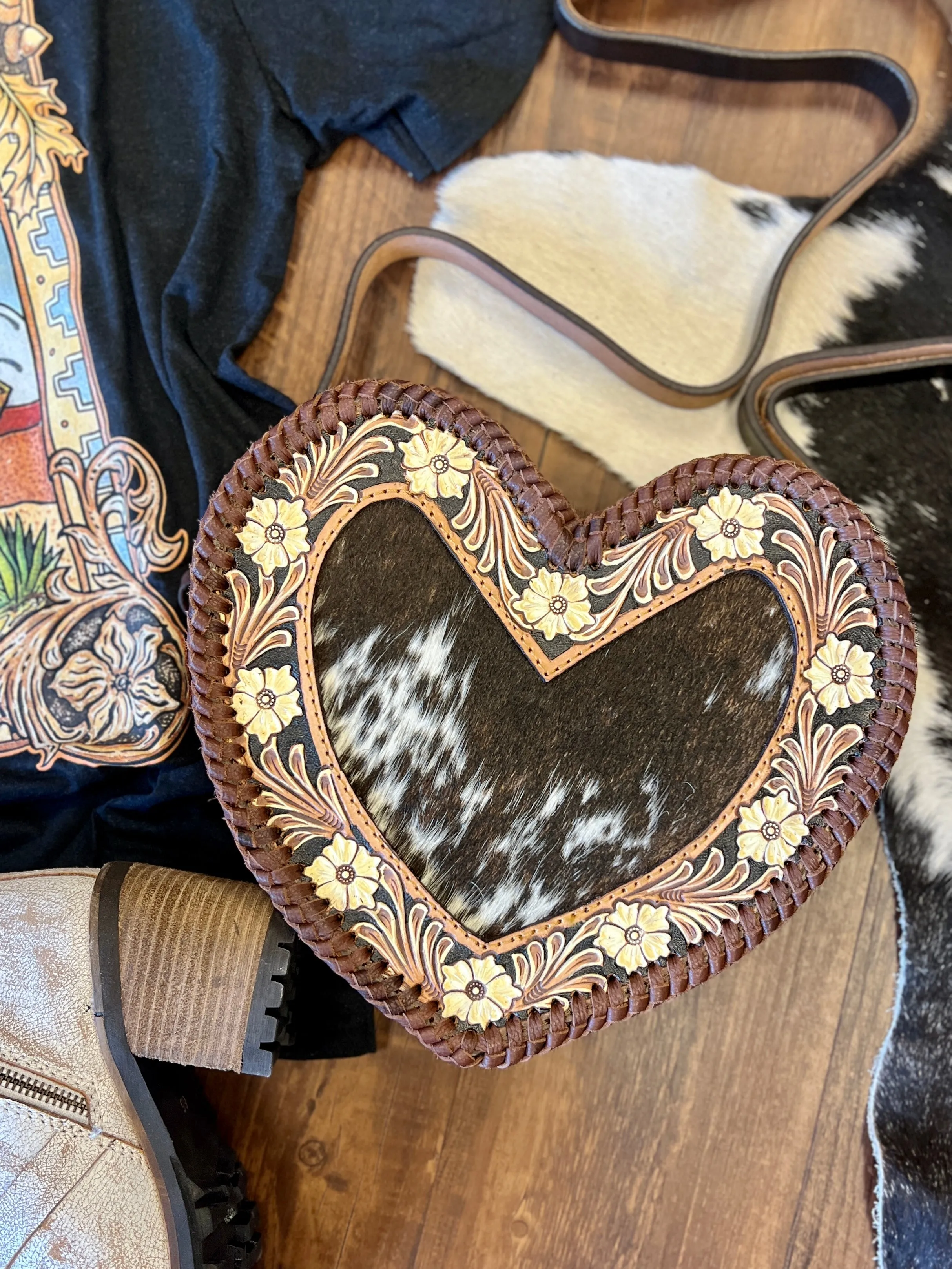 Darling Hidden Heart Bag