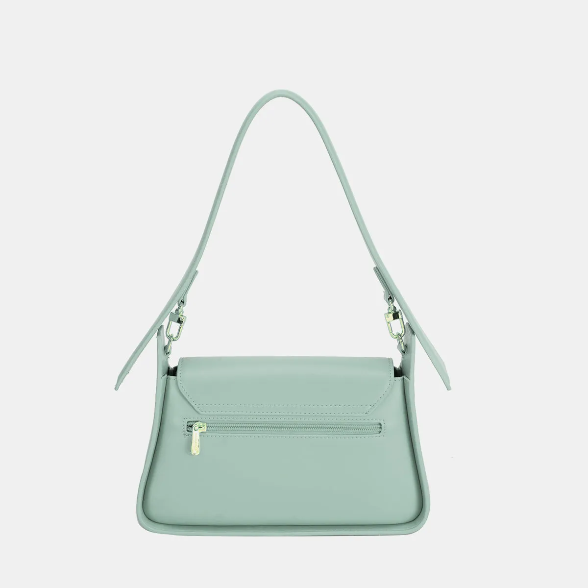 DAVID JONES PU LEATHER SHOULDER BAG