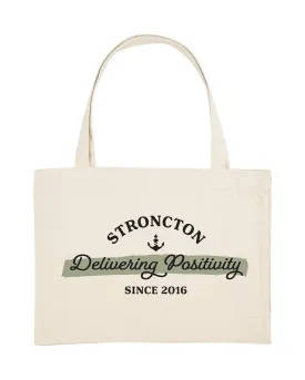 Delivering Positivity Shopping Bag - Natural