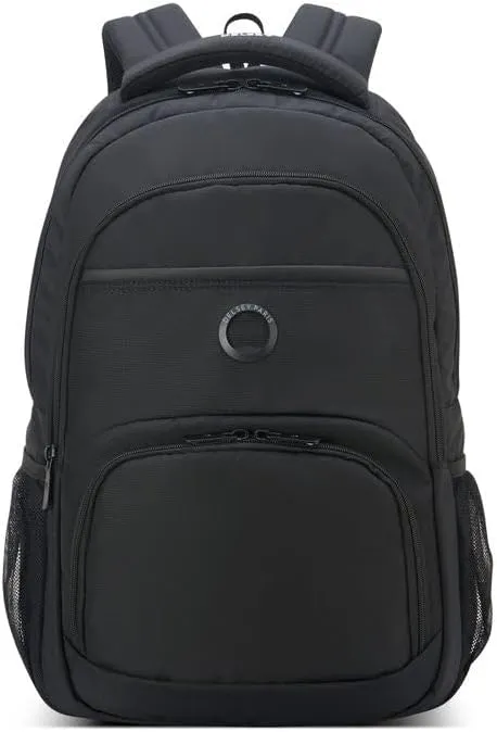 Delsey Element Aviator 2 - Stylish Black Lightweight Travel Luggage with Multi-functional Design