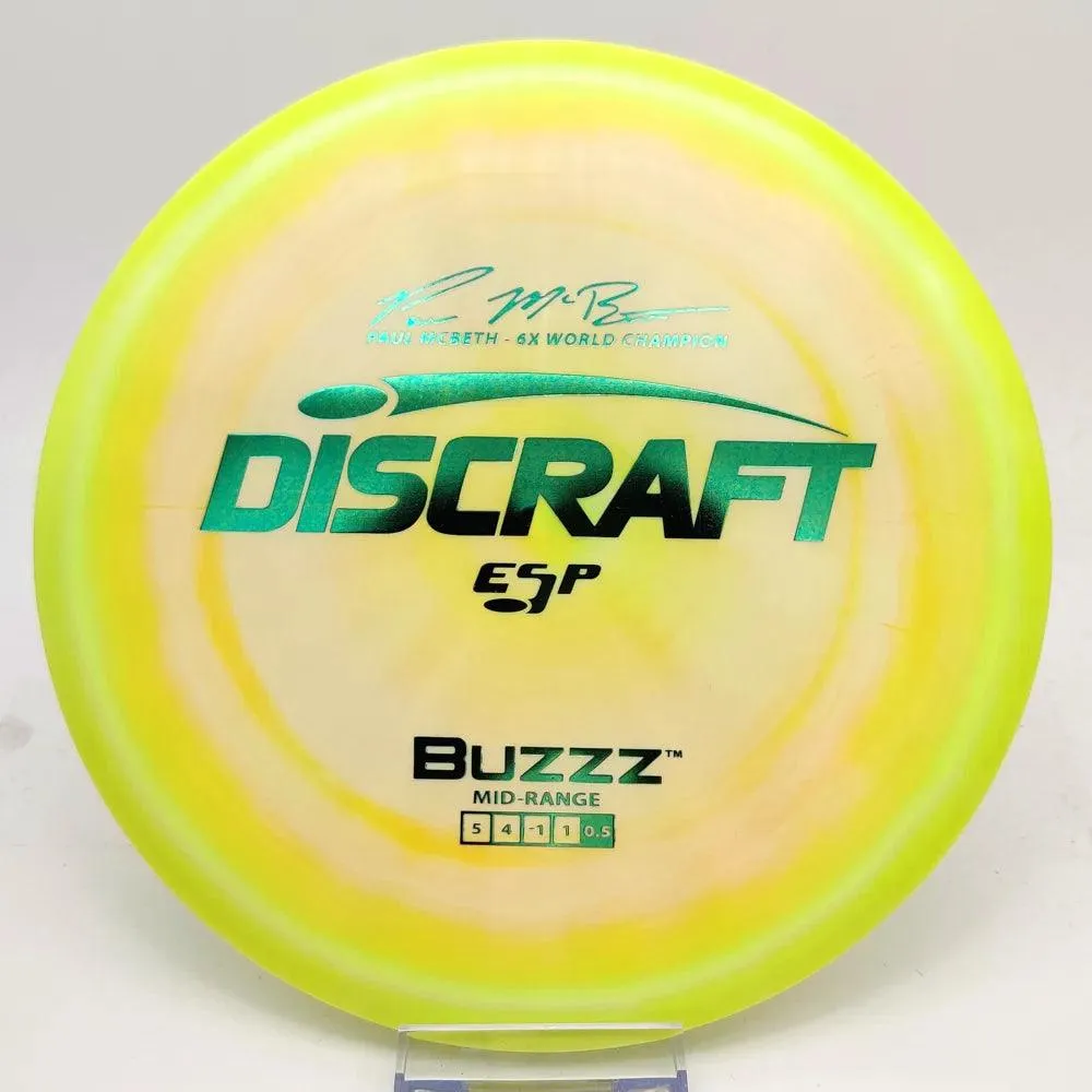 Discraft Paul McBeth 6x ESP Buzzz