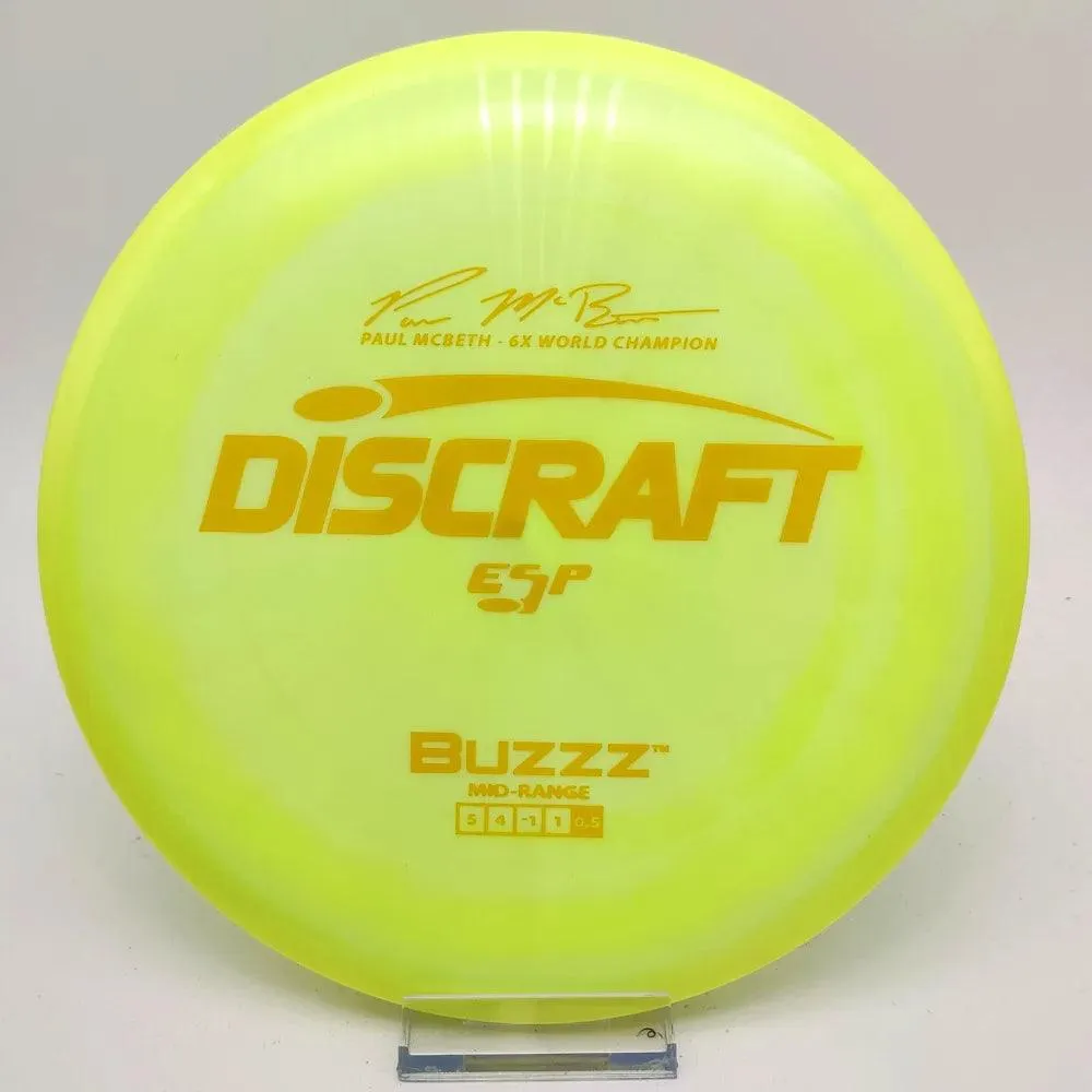 Discraft Paul McBeth 6x ESP Buzzz