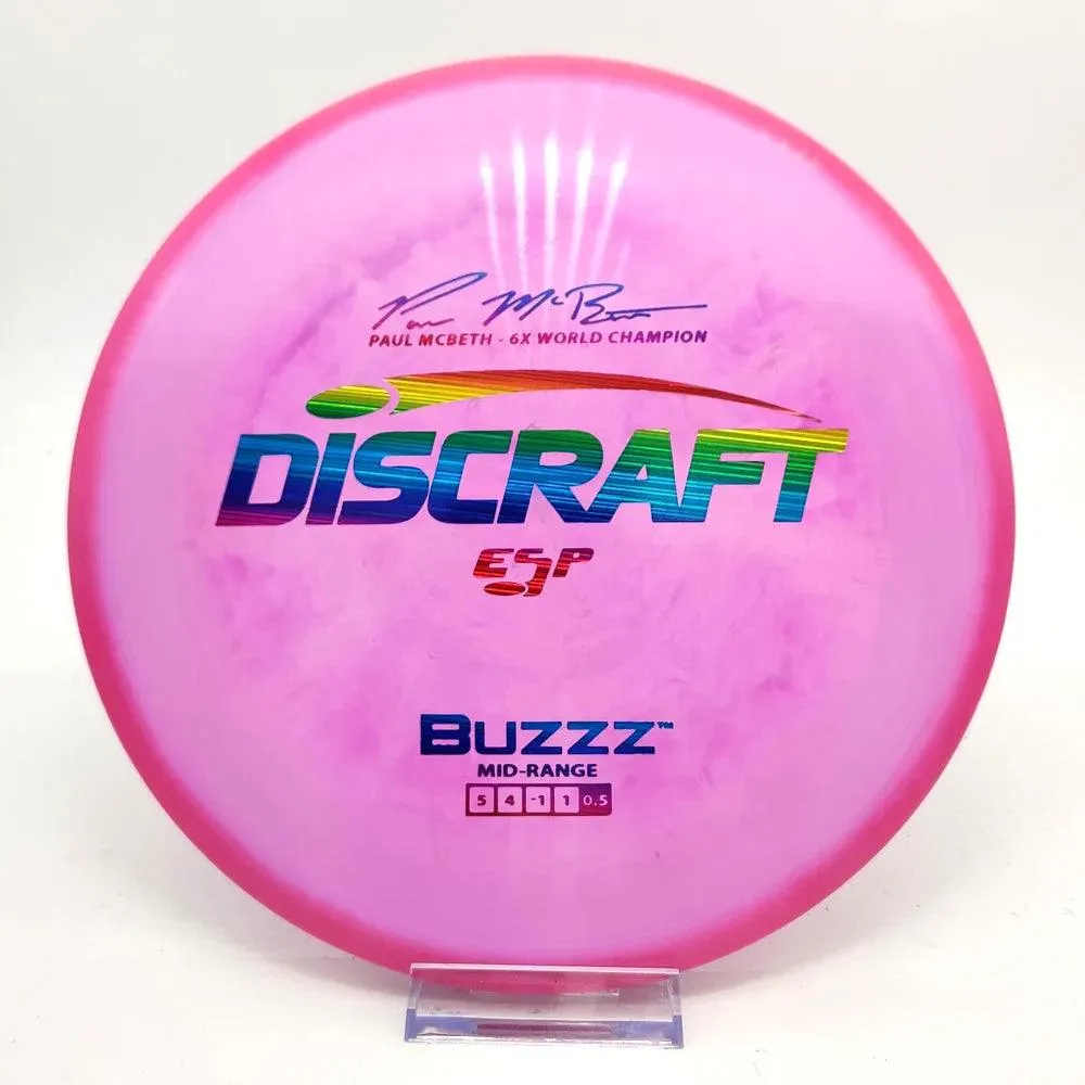 Discraft Paul McBeth 6x ESP Buzzz