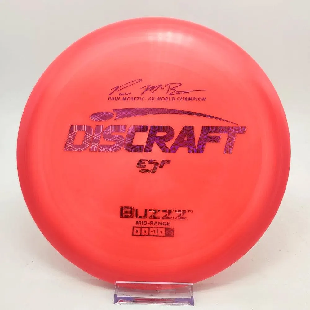 Discraft Paul McBeth 6x ESP Buzzz