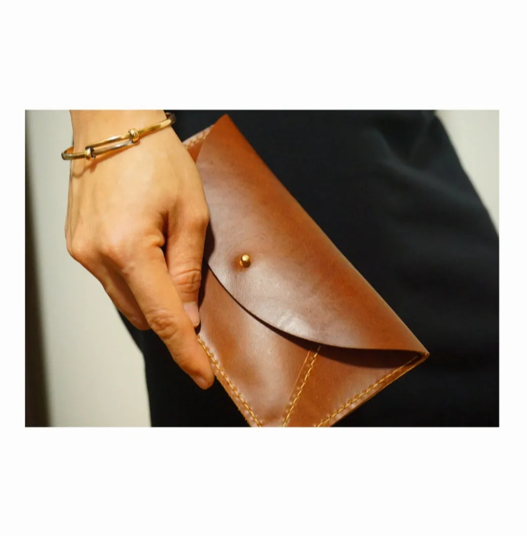 DIY Leather Envelope Clutch Kit by Weekend Ranger Co.